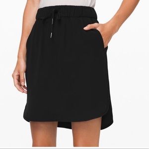 Lululemon on the fly skirt in black 2